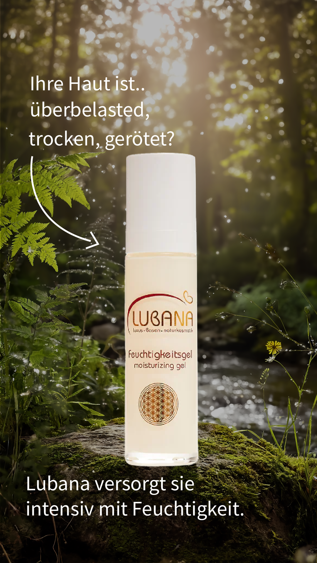 Feuchtigkeitsgel – Erfrischende Pflege mit Aloe Vera – 50 ml