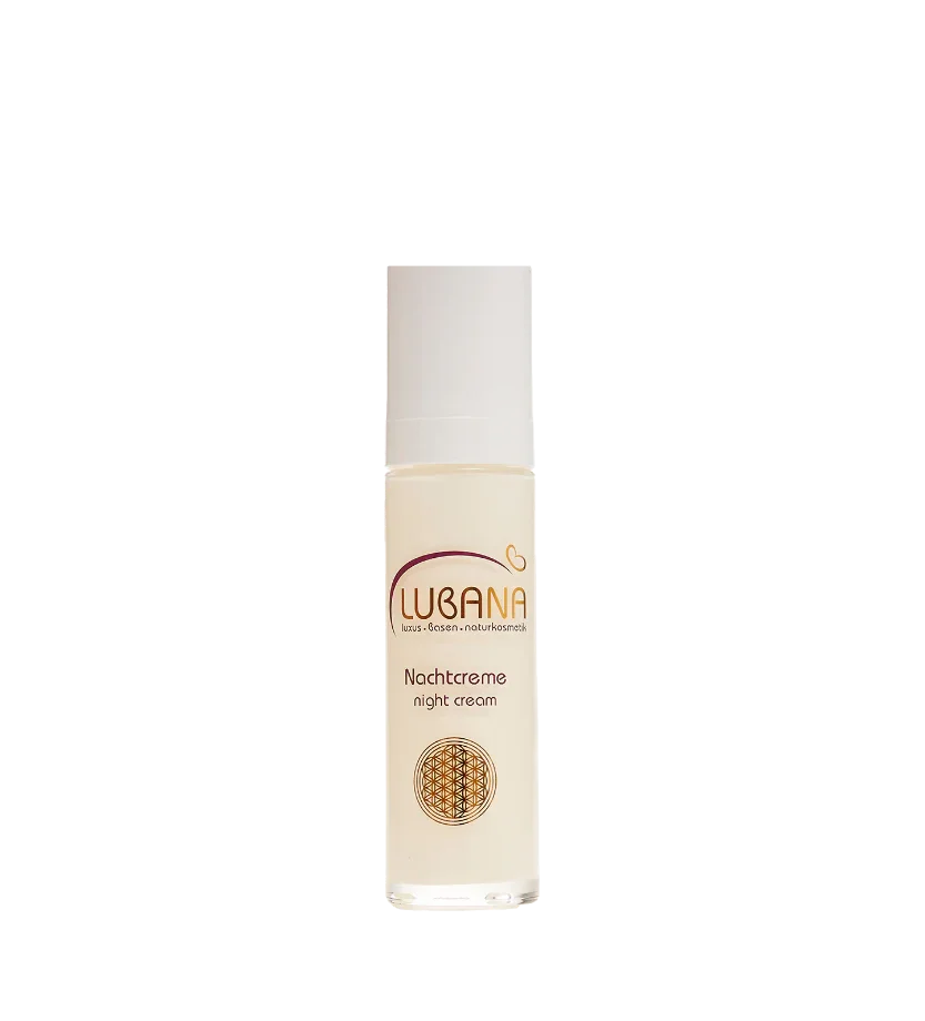 Nachtcreme 50 ml – Basische Nachtpflege für regenerierte & glatte Haut - lubanashop