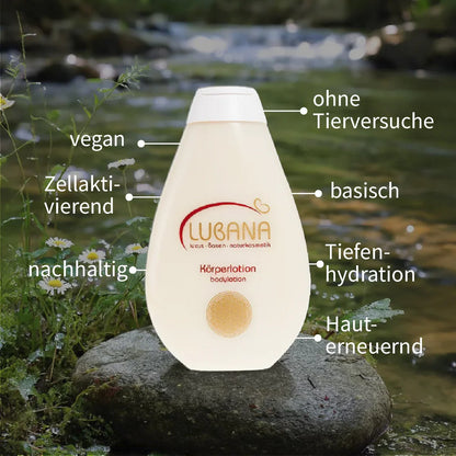Körperlotion basisch – Natürliche Pflege für samtweiche Haut - 200m - lubanashop