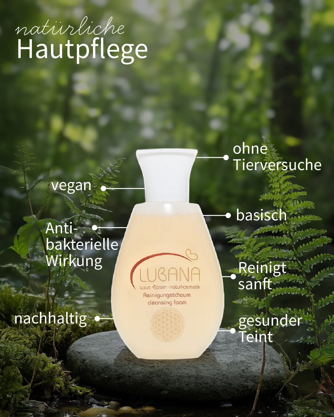 Reinigungsschaum – Sanfte, antibakterielle Gesichtsreinigung gegen Unreinheiten – 125 ml