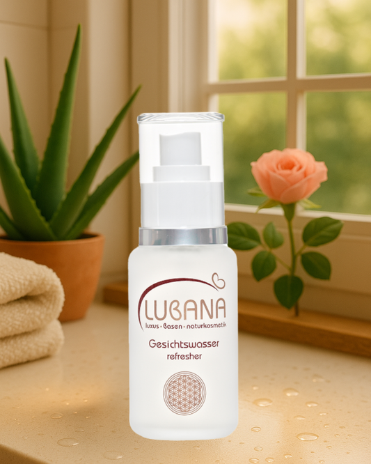 Gesichtswasser – Erfrischende Feuchtigkeitspflege mit Aloe Vera & Rosen-Duft – 50 ml
