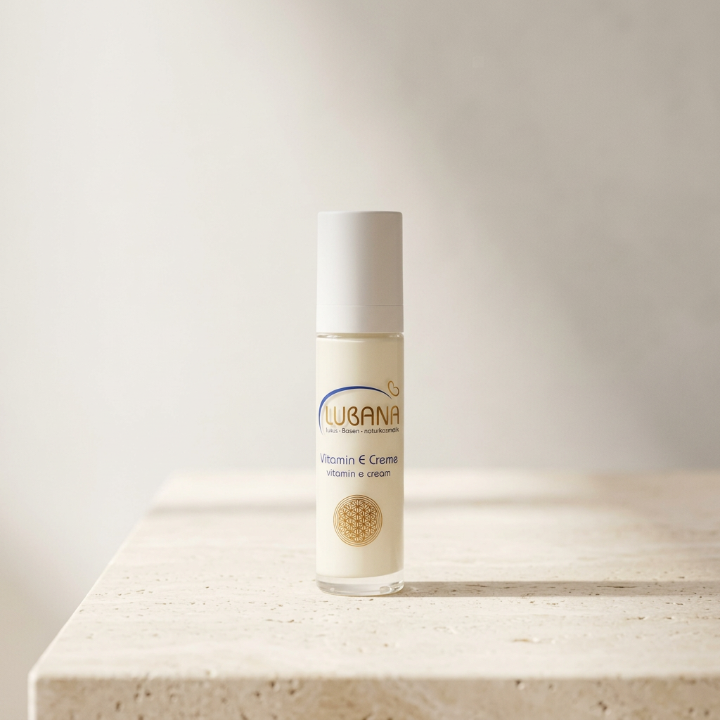 LUBANA Vitamin-E-Creme 50 ml – pH-regulierende Hautbarriere-Pflege mit Tocopherol