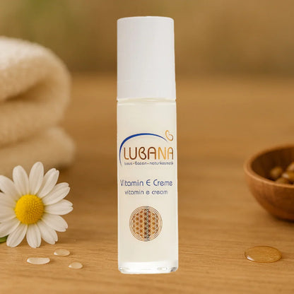 Vitamin E Creme 50 ml – Basische Pflege zur Stärkung empfindlicher Haut - lubanashop