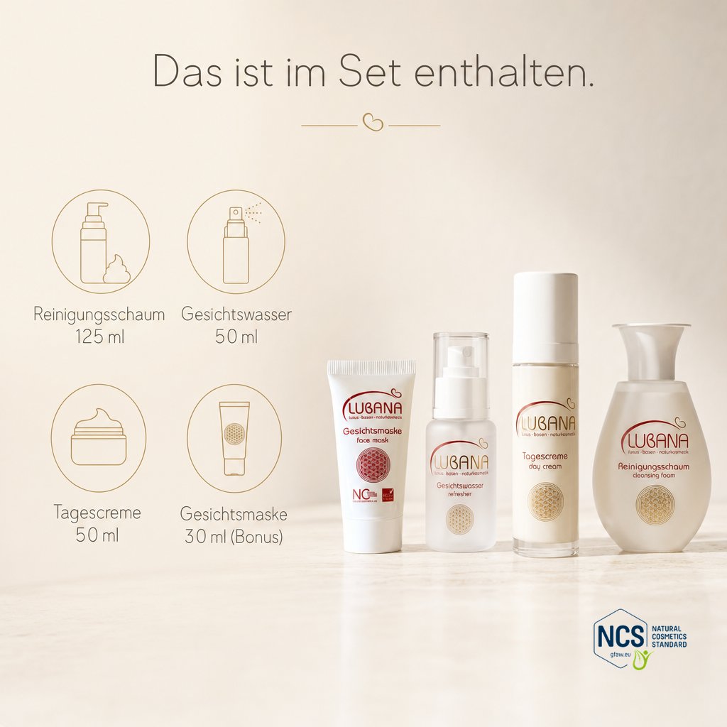Das ist im Set enthalten – LUBANA Balance System (4 Produkte)