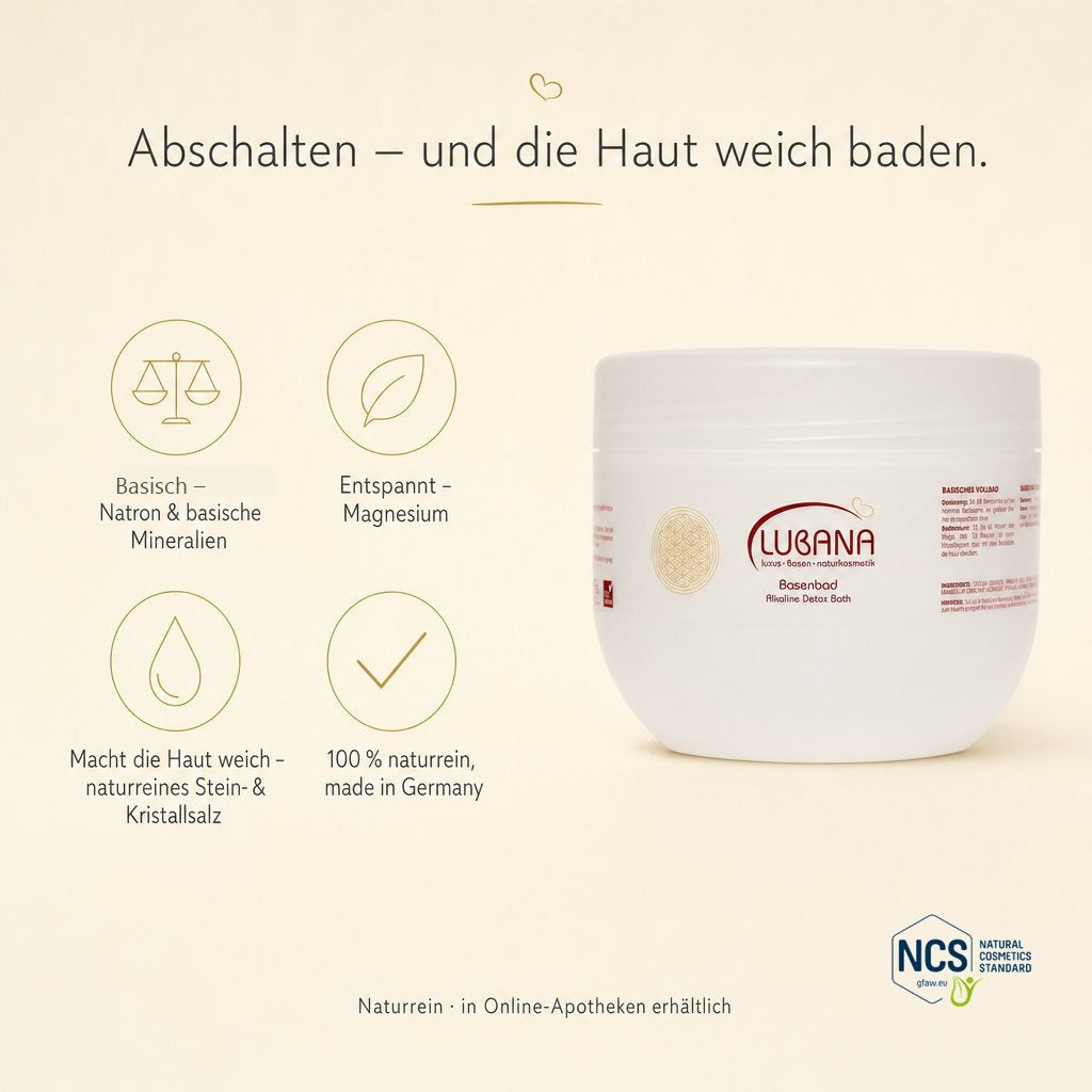 LUBANA Basenbad – basische Mineralien für Hautbalance und Entspannung
