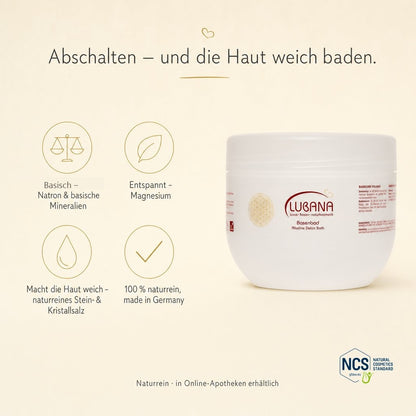 LUBANA Basenbad – basische Mineralien für Hautbalance und Entspannung