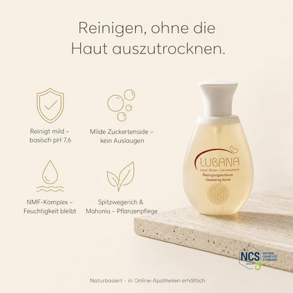Wirkstoffe des LUBANA Reinigungsschaums – milde Reinigung, basisch pH 7,6